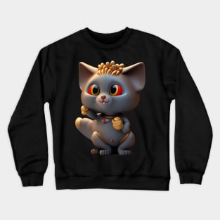 Adorable, Cool, Cute Cats and Kittens 11 Crewneck Sweatshirt